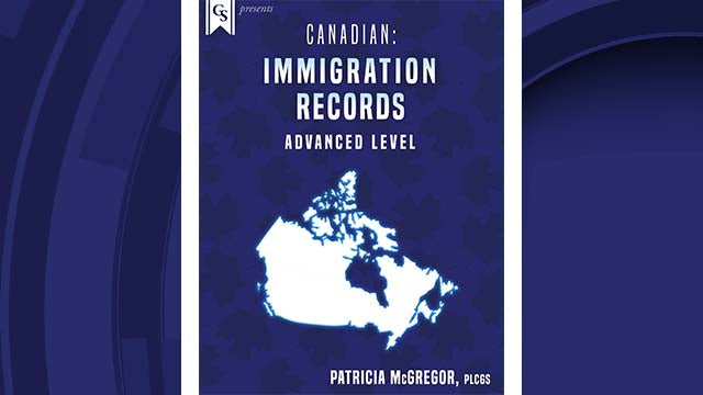 Course Enrollment: CA-303 Canadian: Immigration Records