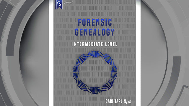 Course Enrollment: DG-203 Forensic Genealogy