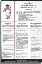 QuickSheet: Your Stripped-Bare Guide to Historical Proof