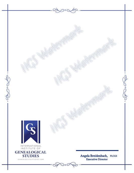 Printed/Replacement Certificate