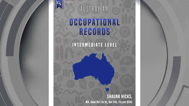 Course Enrollment: AU-205 Australian: Occupational Records