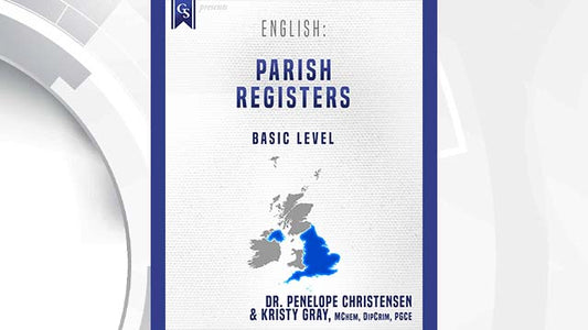 Course Enrollment: EN-103 English: Parish Records