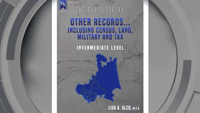 Course Enrollment: EE-204 Eastern European: Other Records...Including Census, Land, Military and Tax