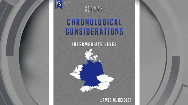 Course Enrollment: GR-202 German: Chronological Considerations