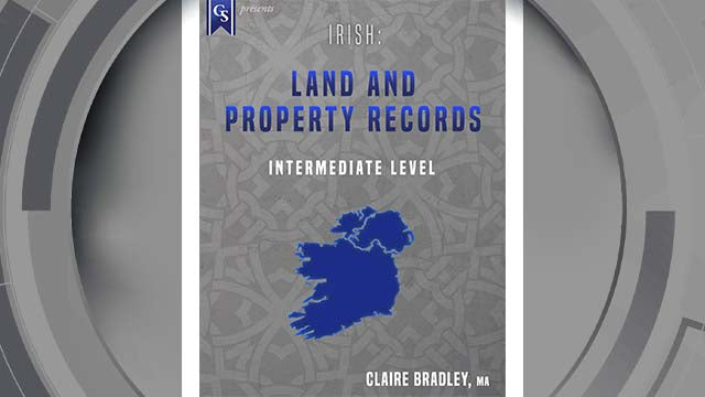Course Enrollment: IR-202 Irish: Land and Property Records