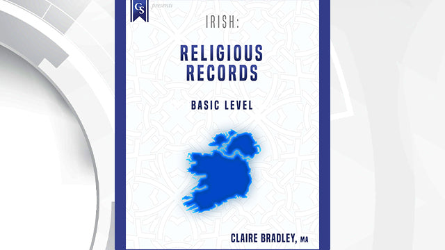 Course Enrollment: IR-104 Irish: Religious Records