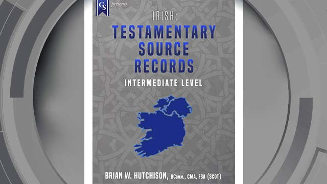 Course Enrollment: IR-205 Irish: Testamentary Source Records