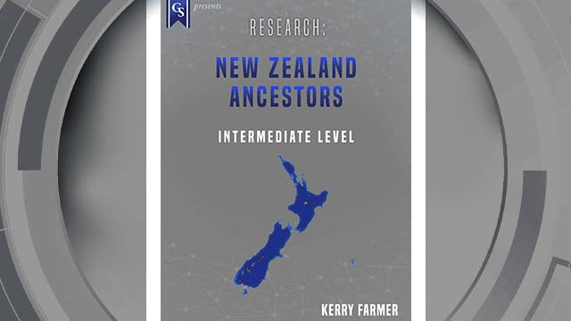 Course Enrollment: EL-OC-258 Research: New Zealand Ancestors