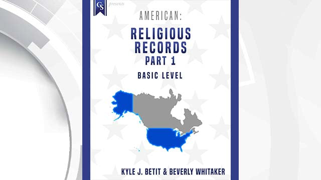 Course Enrollment: AM-103 American: Religious Records-Part 1