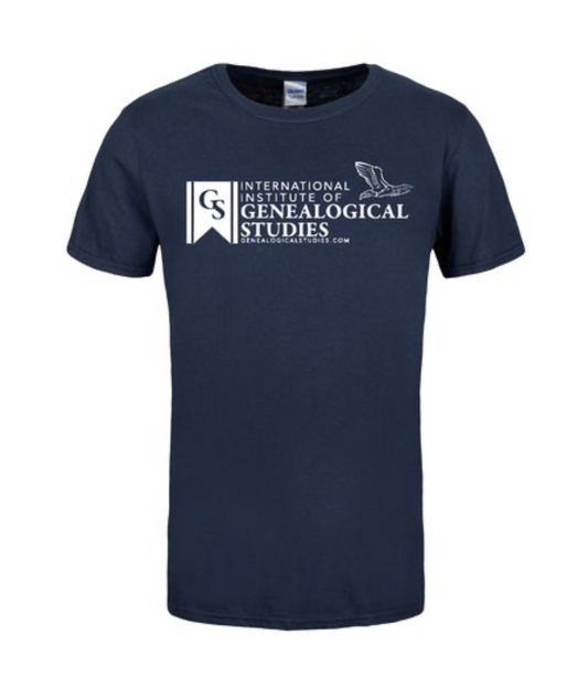 IIGS Navy short sleeve t-shirt